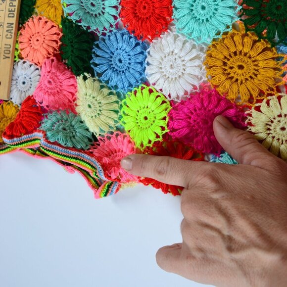 Hand Crocheted Flower Top - Picture 11 of 11